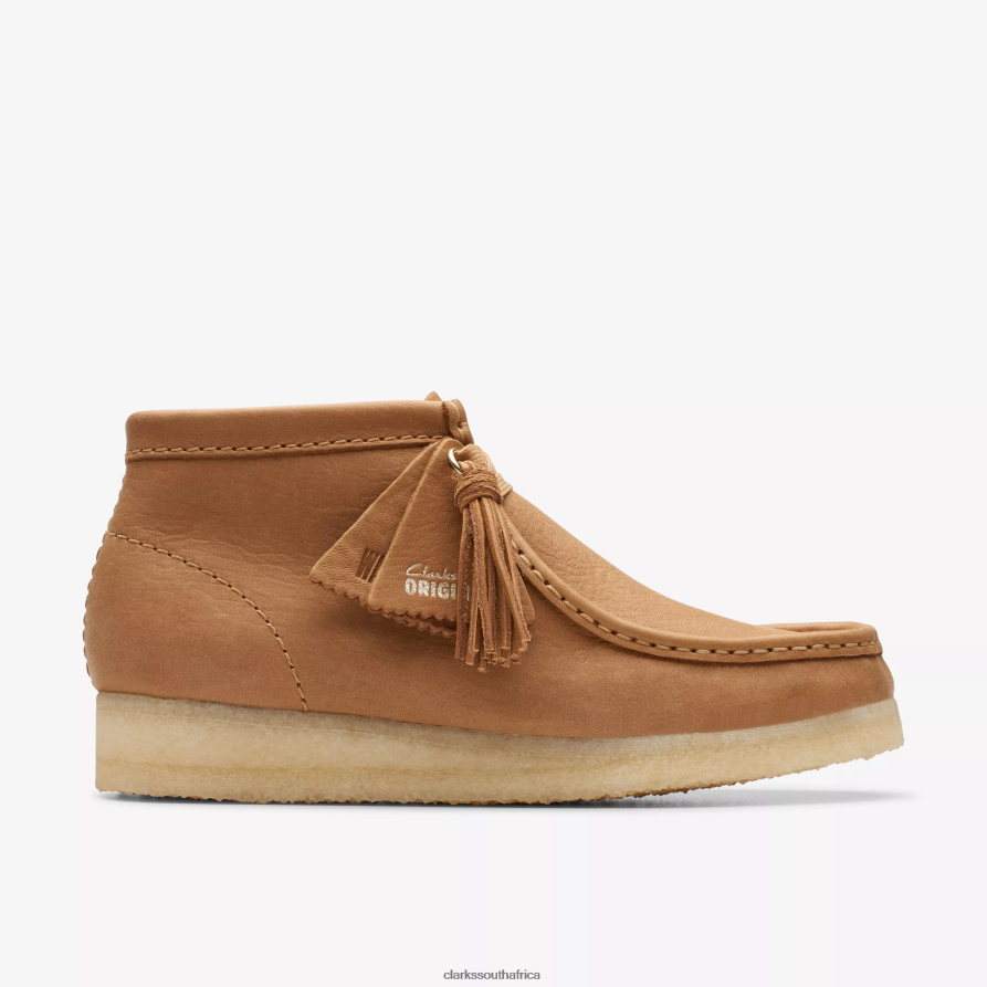 2Z8V2H378 Wallabee Boot Clarks Mid Tan Leather