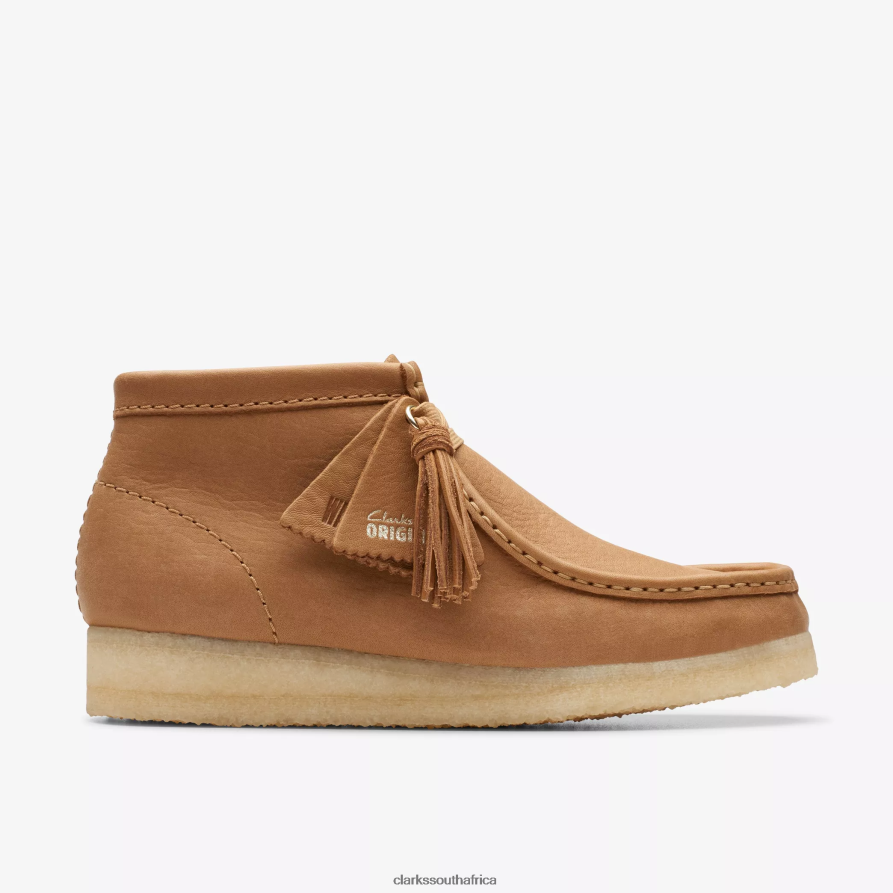 2Z8V2H378 Wallabee Boot Clarks Mid Tan Leather