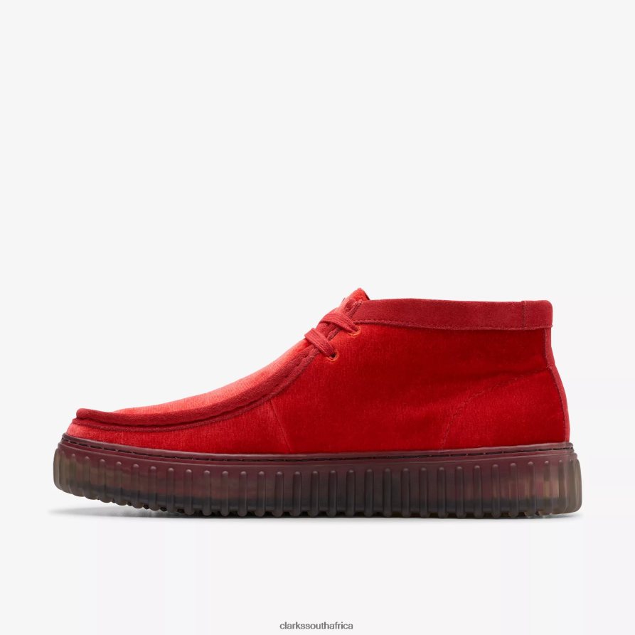 2Z8V2H391 Torhill Hi Clarks Red Velvet