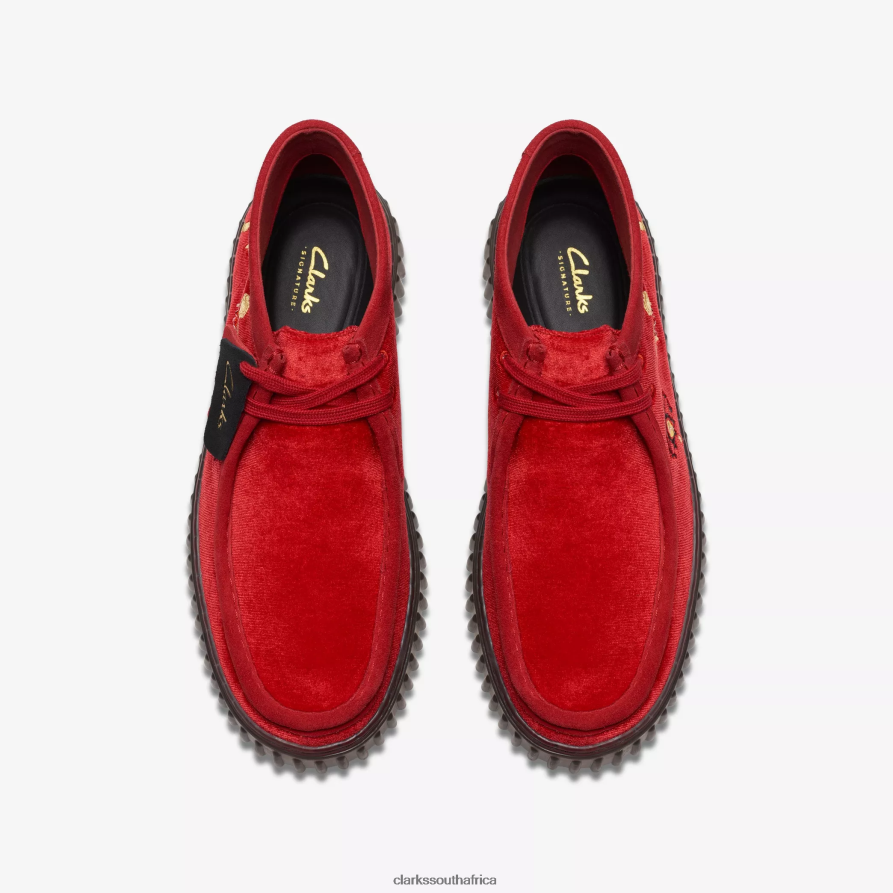 2Z8V2H391 Torhill Hi Clarks Red Velvet