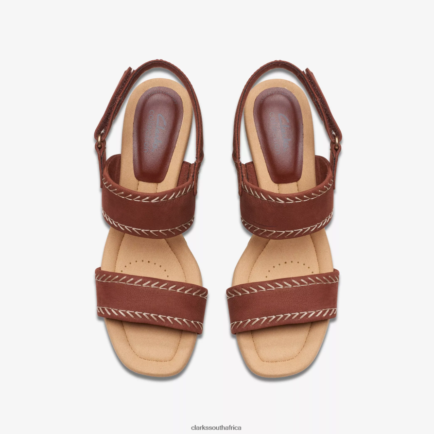 2Z8V2H40 Kyarra Rose Clarks Tan Nubuck