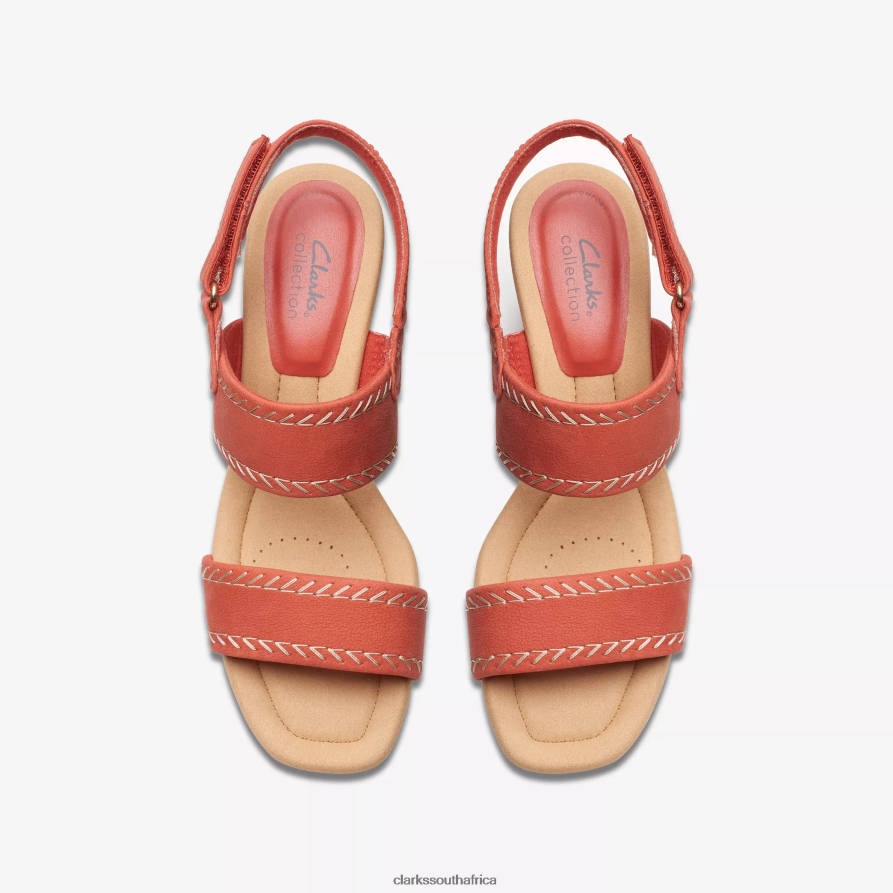 2Z8V2H41 Kyarra Rose Clarks Blush Nubuck