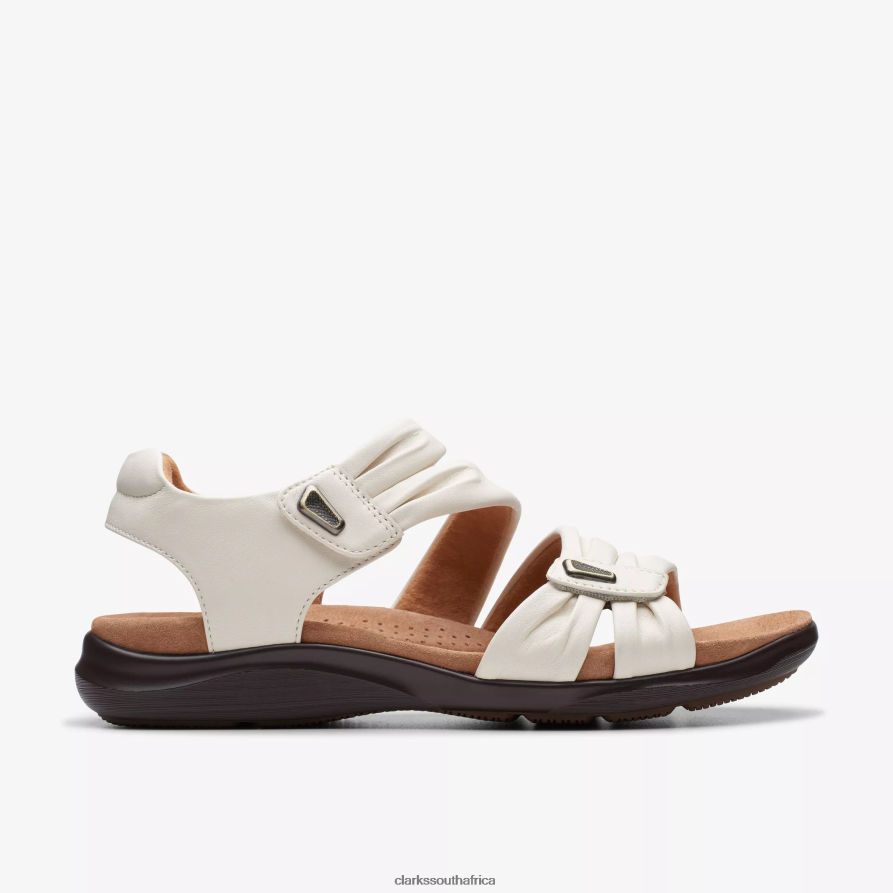 2Z8V2H51 Kitly Ave Clarks Off White Leather