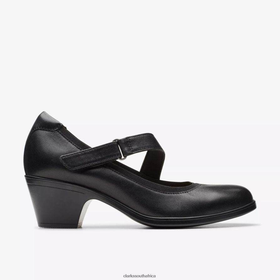 2Z8V2H543 Emily 2 Mabel Clarks Black Leather