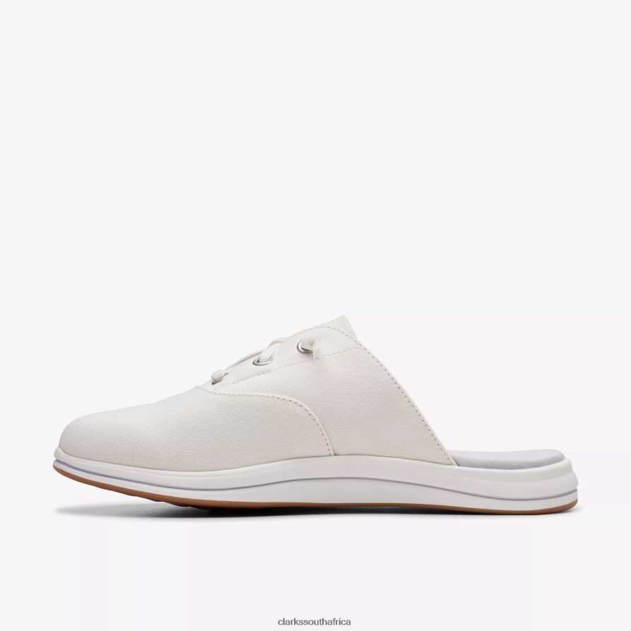 2Z8V2H544 Breeze Clara Clarks White