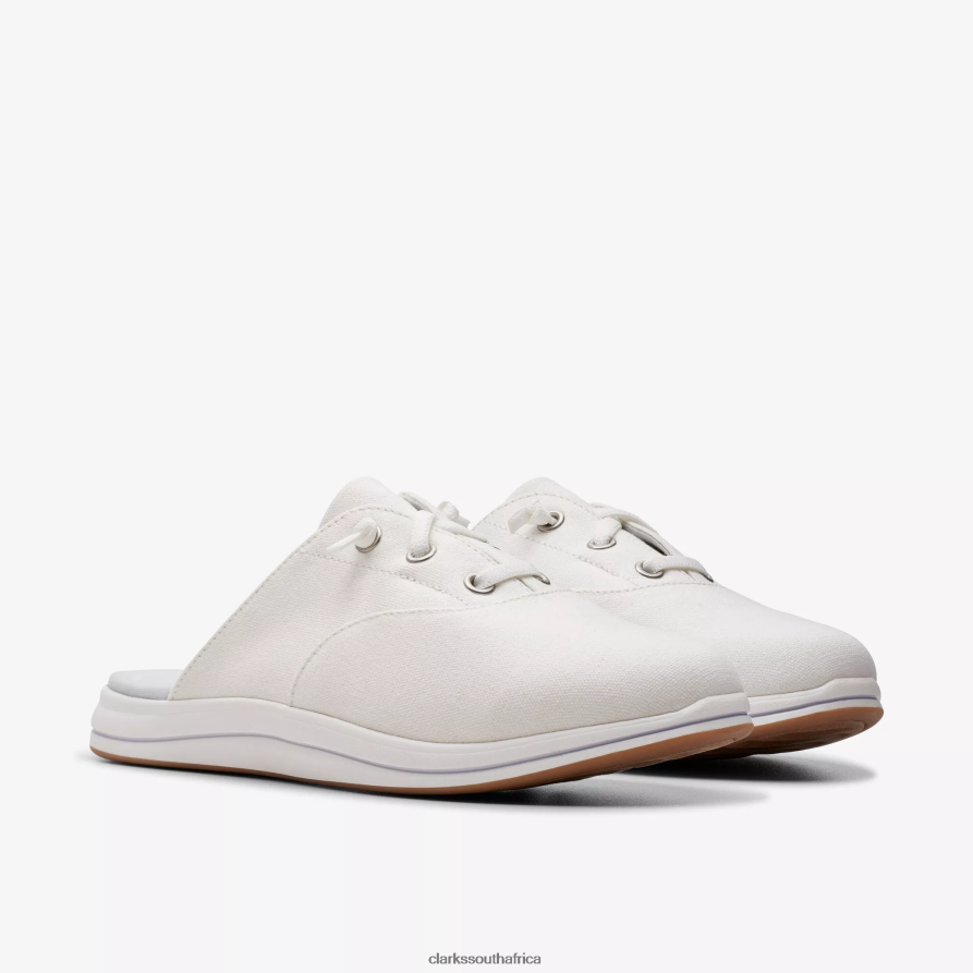 2Z8V2H544 Breeze Clara Clarks White