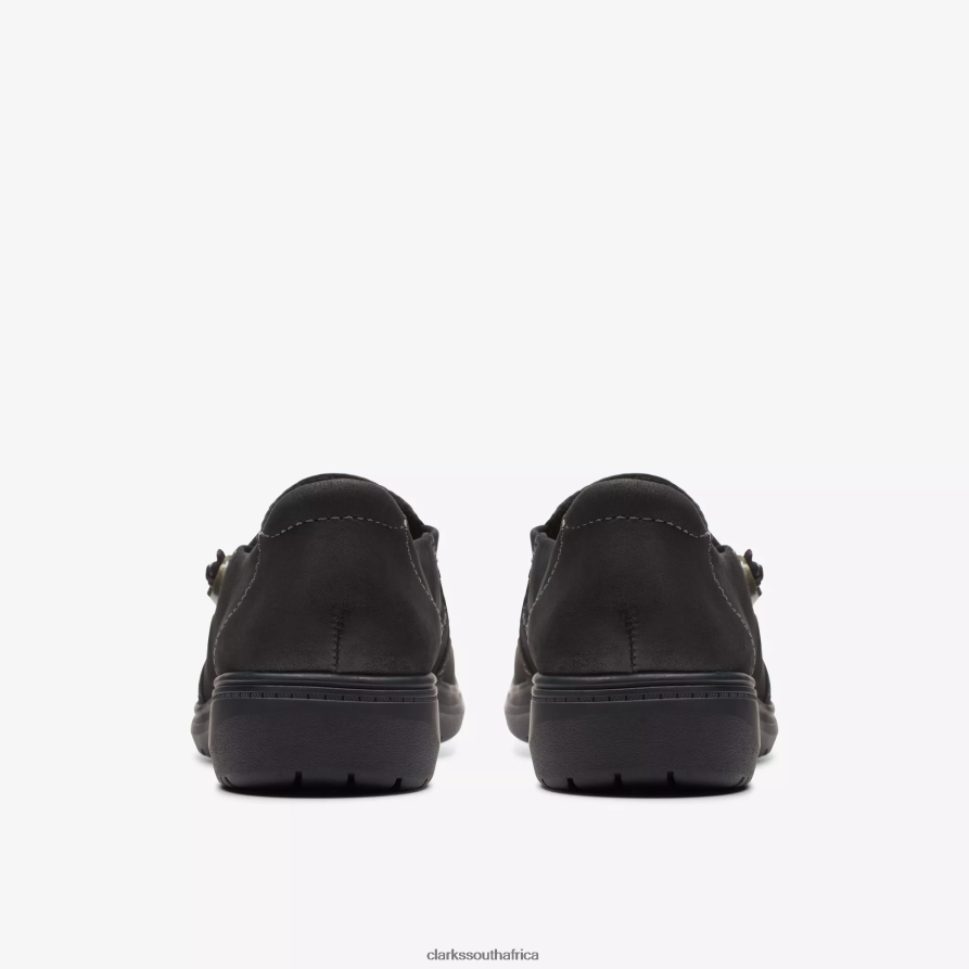 2Z8V2H550 Carleigh Pearl Clarks Black Nubuck