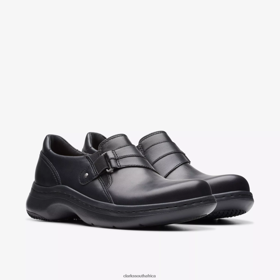 2Z8V2H553 Clarks Pro Sky Clarks Black Leather