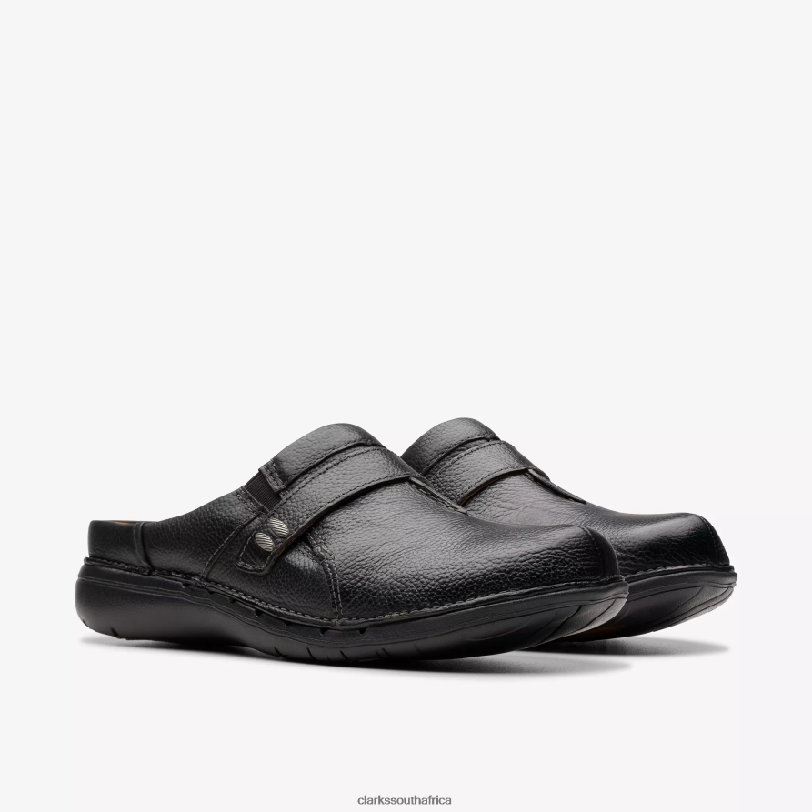 2Z8V2H555 Un Loop Ease Clarks Black Leather