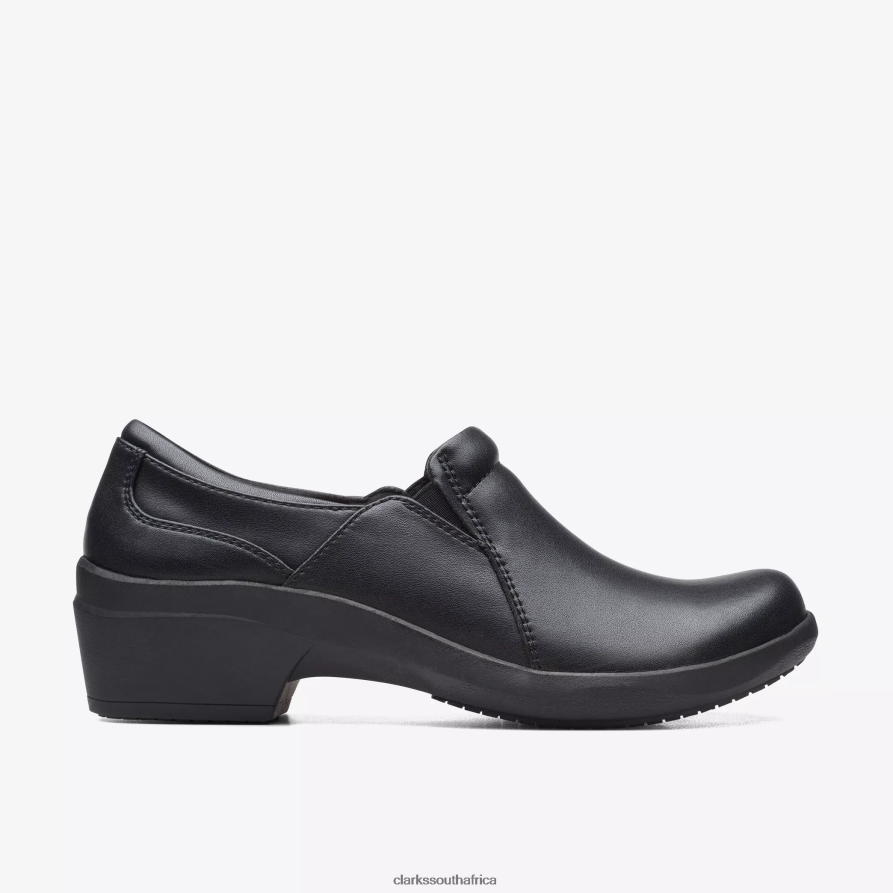 2Z8V2H562 Talene Pace Clarks Black Leather