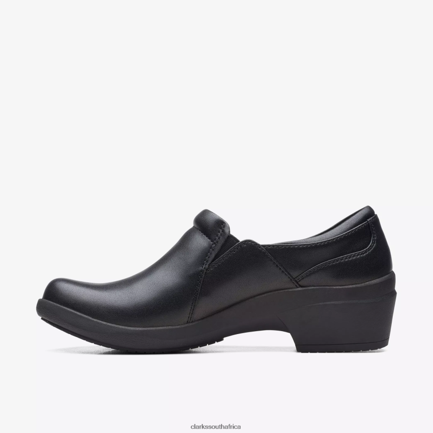 2Z8V2H562 Talene Pace Clarks Black Leather