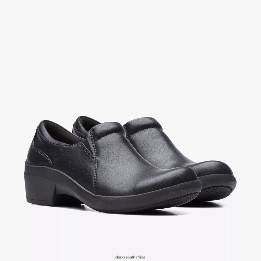 2Z8V2H562 Talene Pace Clarks Black Leather