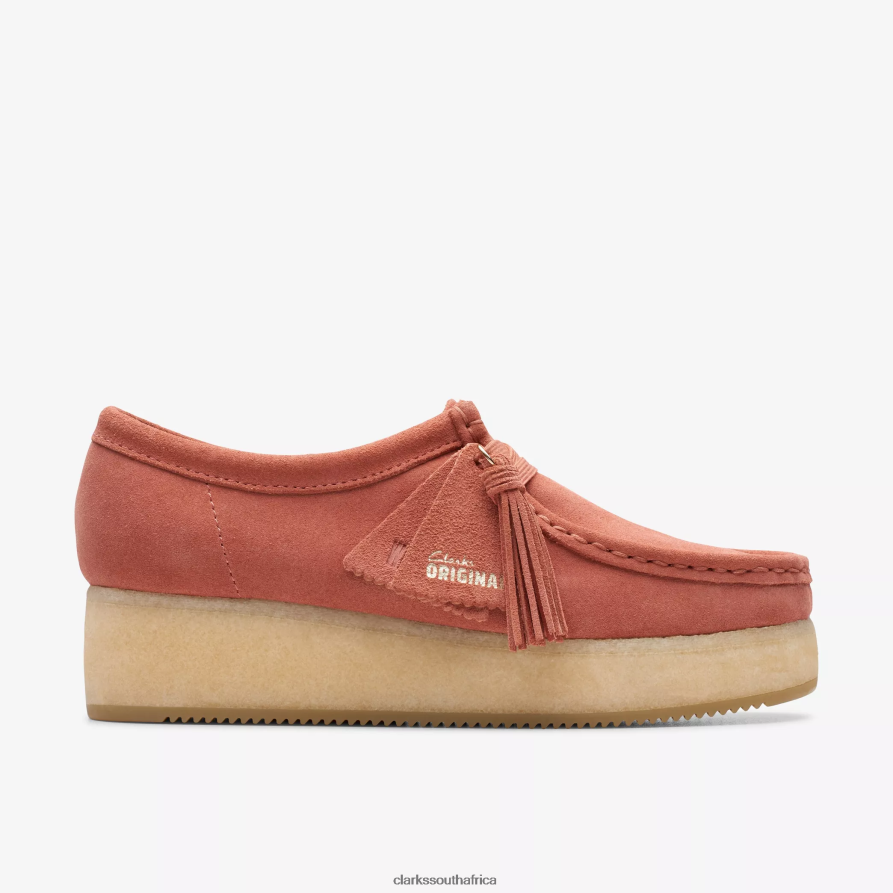 2Z8V2H577 Wallacraft Bee Clarks Terracotta Suede