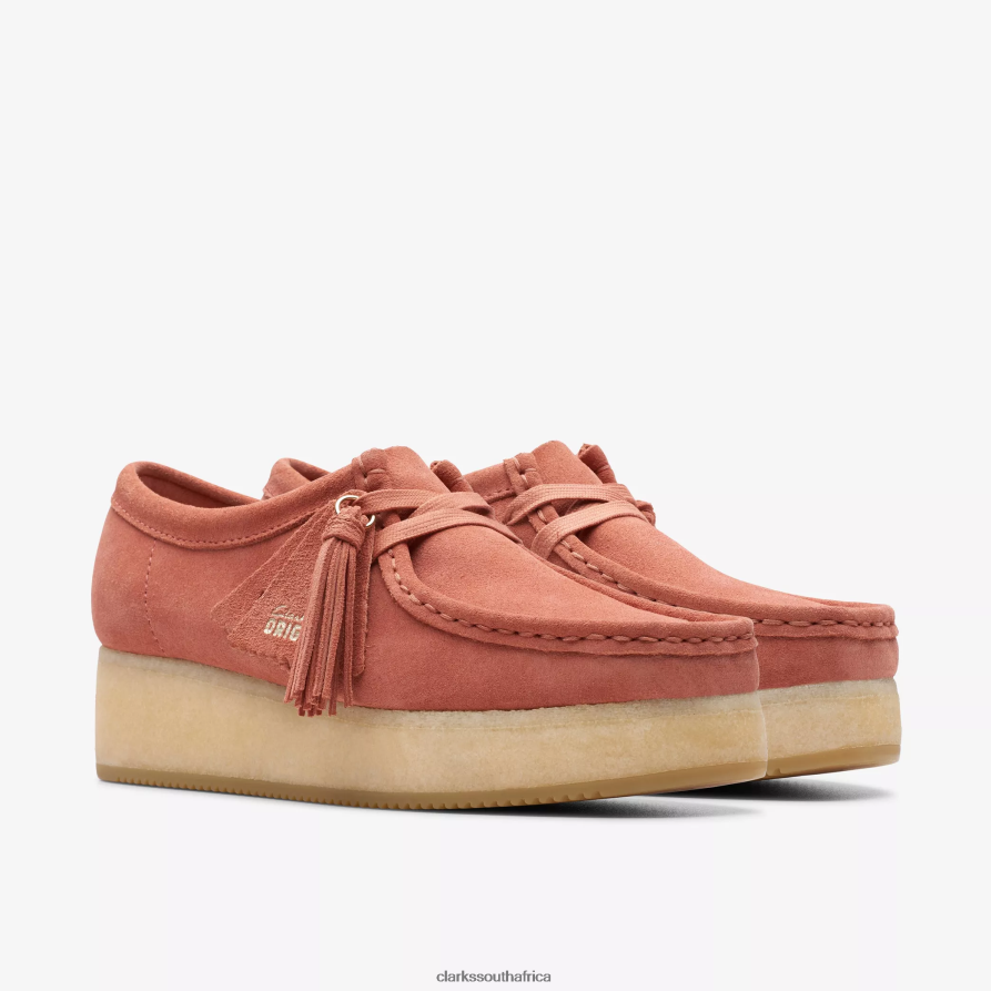 2Z8V2H577 Wallacraft Bee Clarks Terracotta Suede