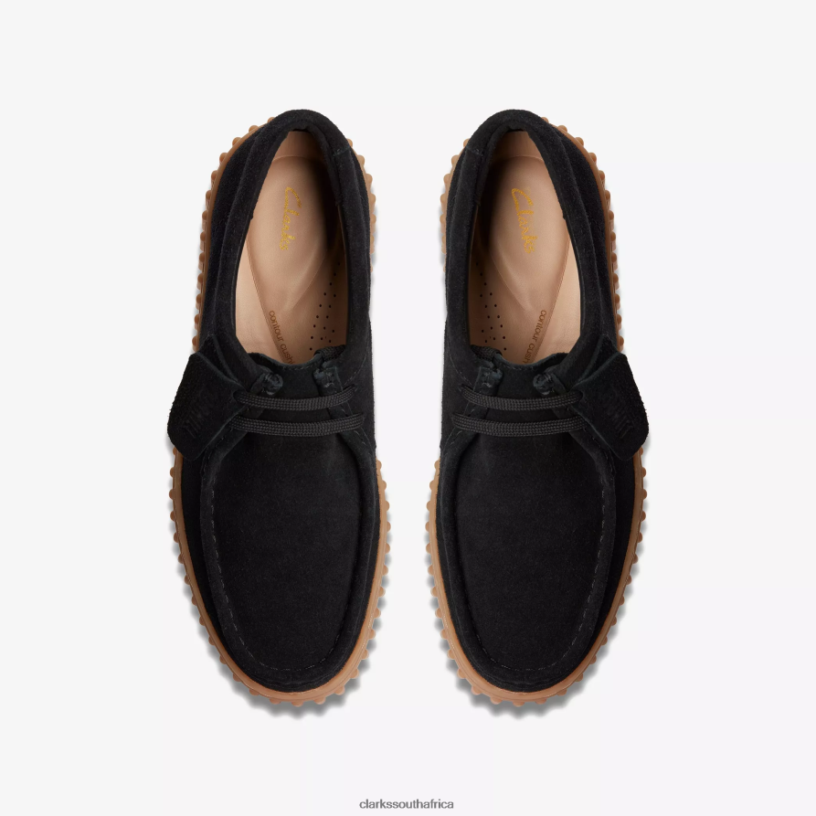 2Z8V2H581 Torhill Bee Clarks Black Suede