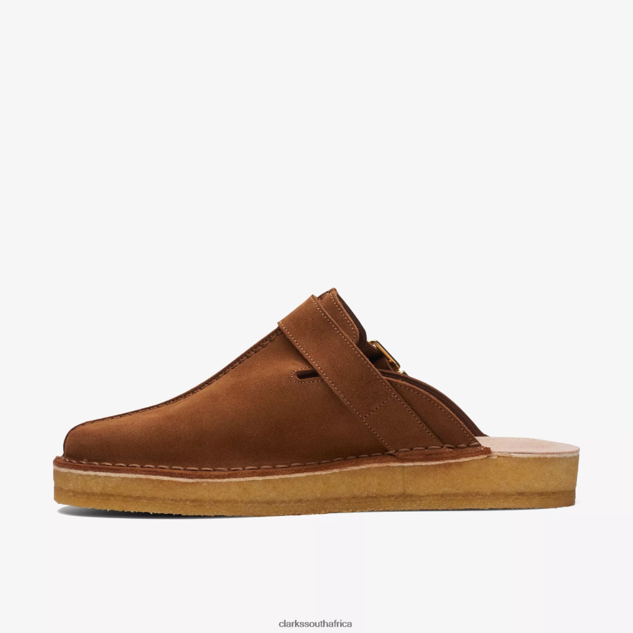 2Z8V2H585 Trek Mule Clarks Caramel Suede