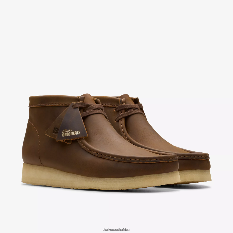 2Z8V2H657 Wallabee Boot Clarks Beeswax