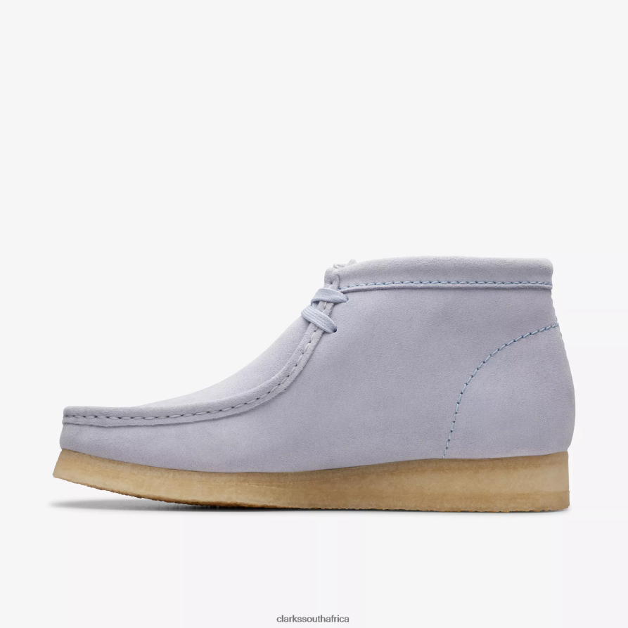 2Z8V2H658 Wallabee Boot Clarks Cloud Grey Suede