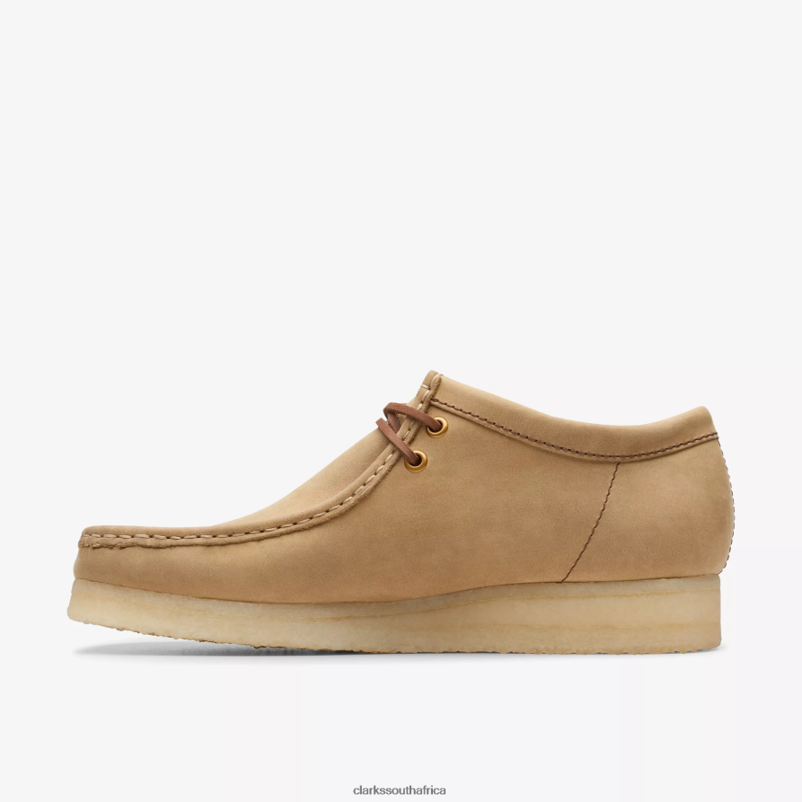 2Z8V2H663 Wallabee Clarks Brown Leather