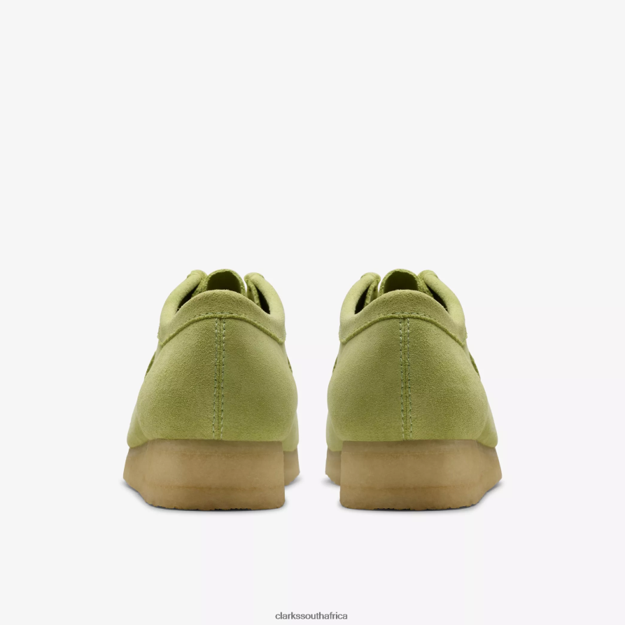 2Z8V2H672 Wallabee Pale Lime Suede Clarks undefined