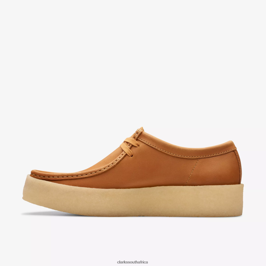 2Z8V2H677 Wallabee Cup Clarks Mid Tan Leather