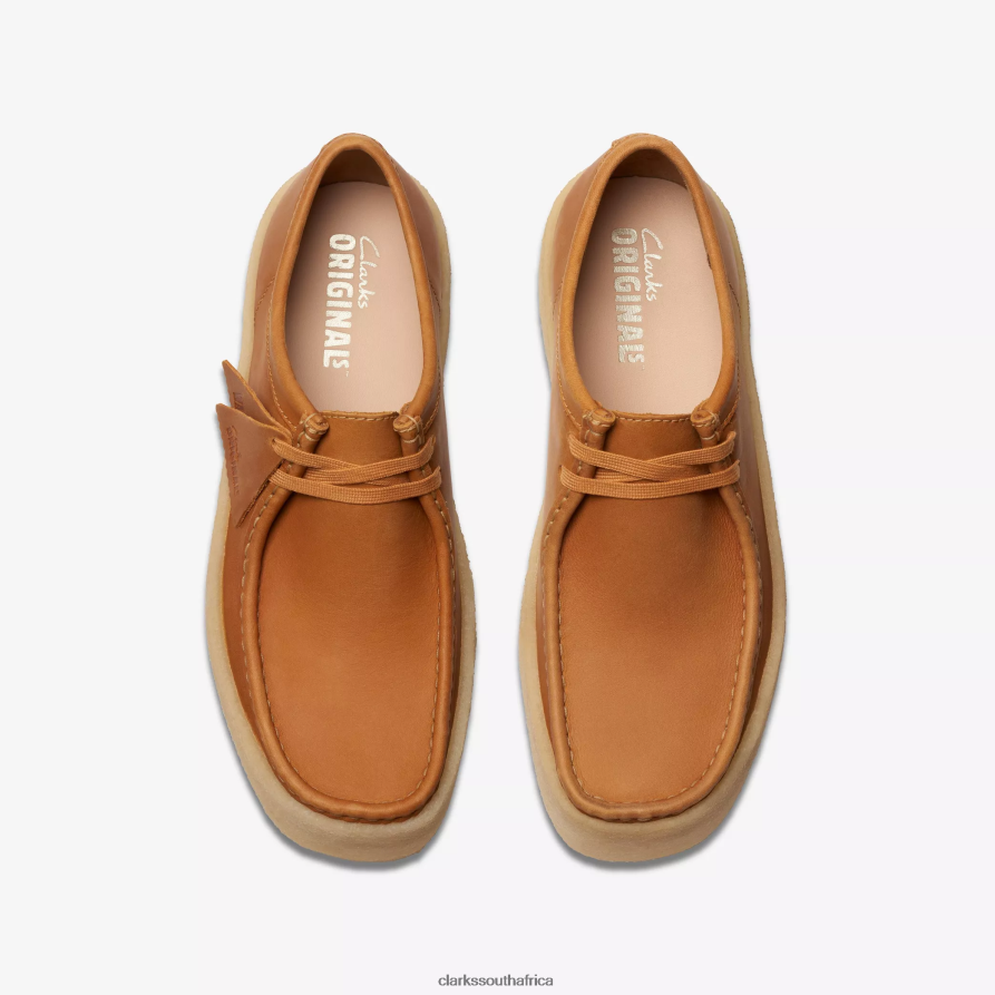 2Z8V2H677 Wallabee Cup Clarks Mid Tan Leather