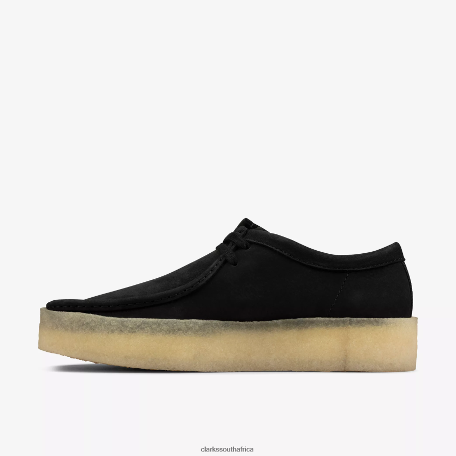 2Z8V2H678 Wallabee Cup Clarks Black Nubuck