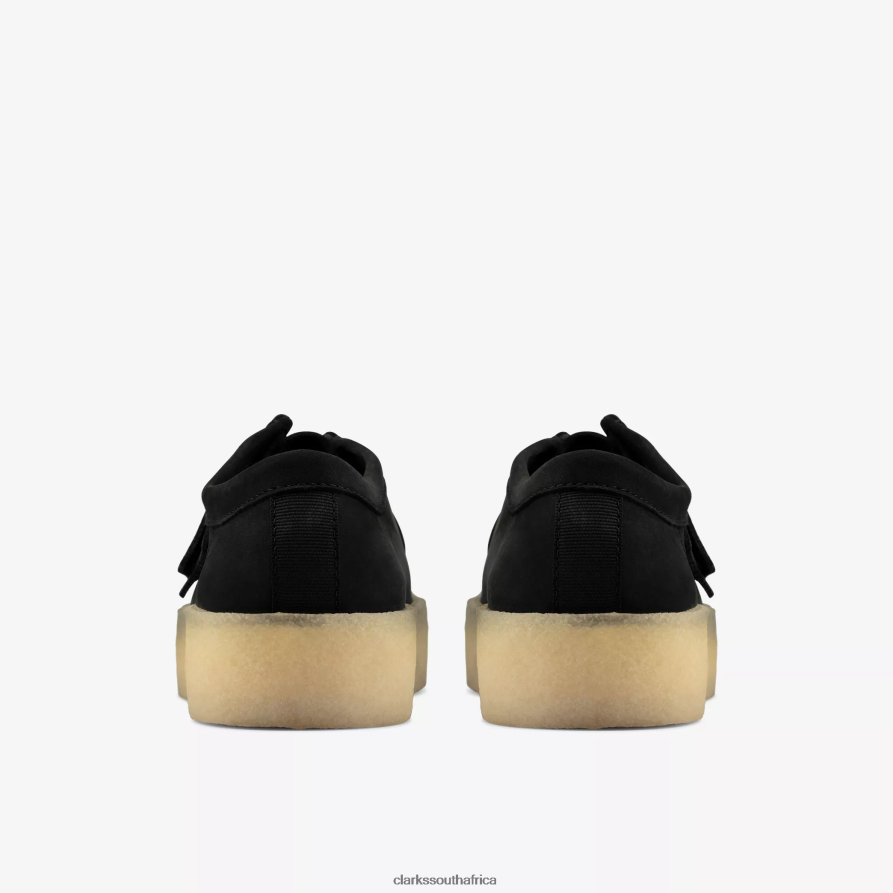 2Z8V2H678 Wallabee Cup Clarks Black Nubuck