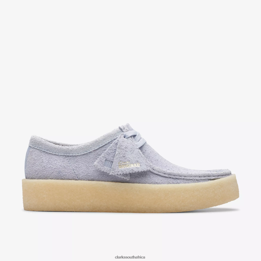 2Z8V2H679 Wallabee Cup Clarks Cloud Grey Suede