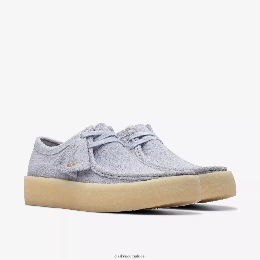 2Z8V2H679 Wallabee Cup Clarks Cloud Grey Suede