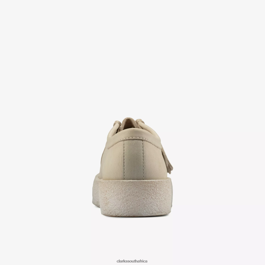 2Z8V2H680 Wallabee Cup Clarks White Nubuck