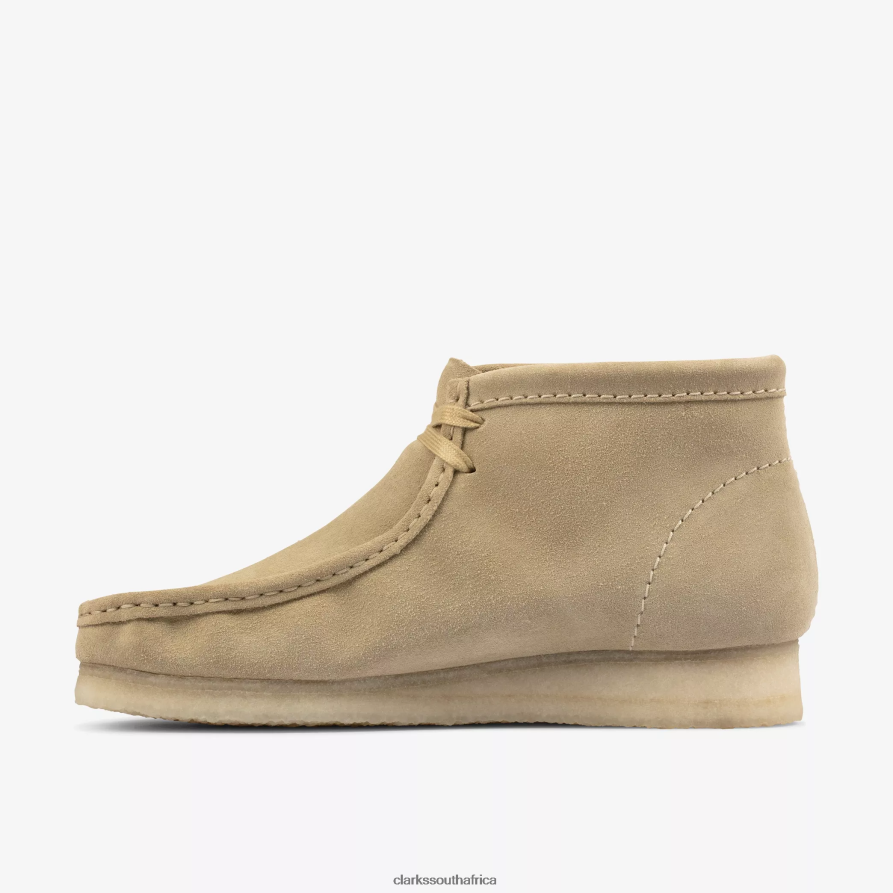 2Z8V2H681 Wallabee Boot Clarks Maple Suede