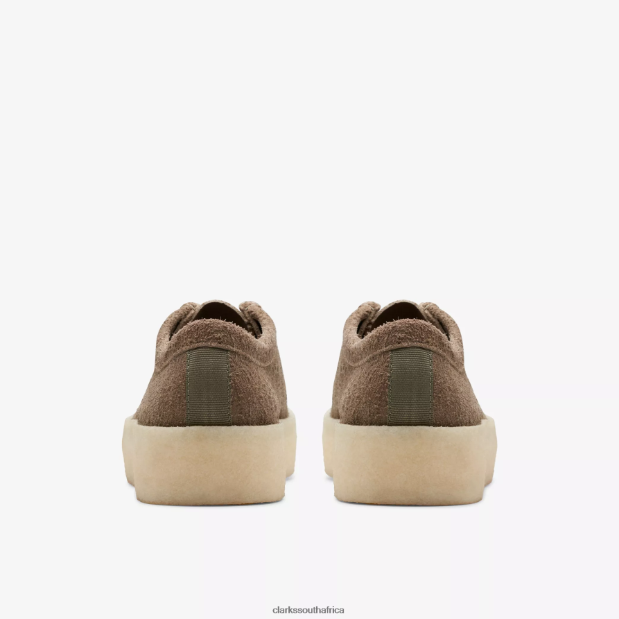 2Z8V2H682 Wallabee Cup Clarks Pale Khaki Suede