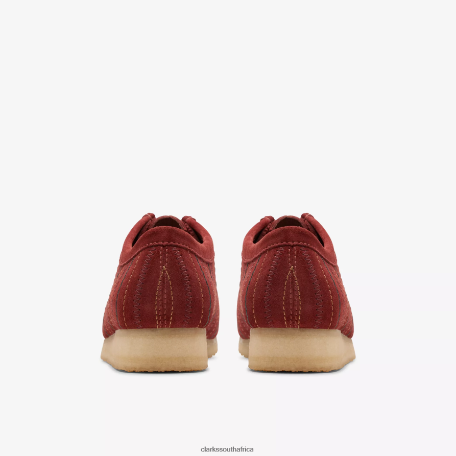 2Z8V2H690 Wallabee Clarks Burgundy Combination