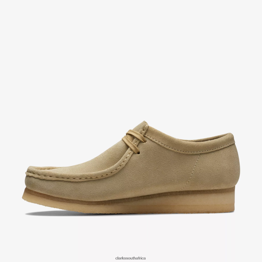 2Z8V2H691 Wallabee Clarks Maple Suede