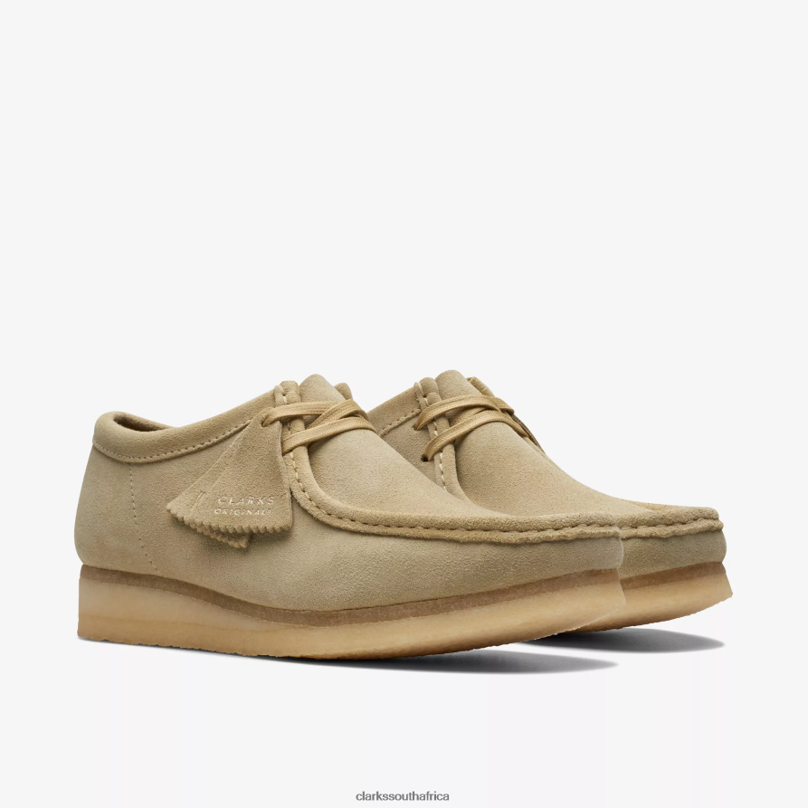 2Z8V2H691 Wallabee Clarks Maple Suede