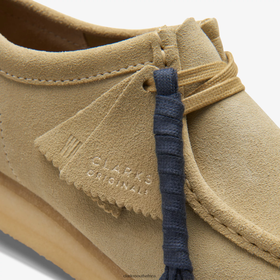 2Z8V2H691 Wallabee Clarks Maple Suede