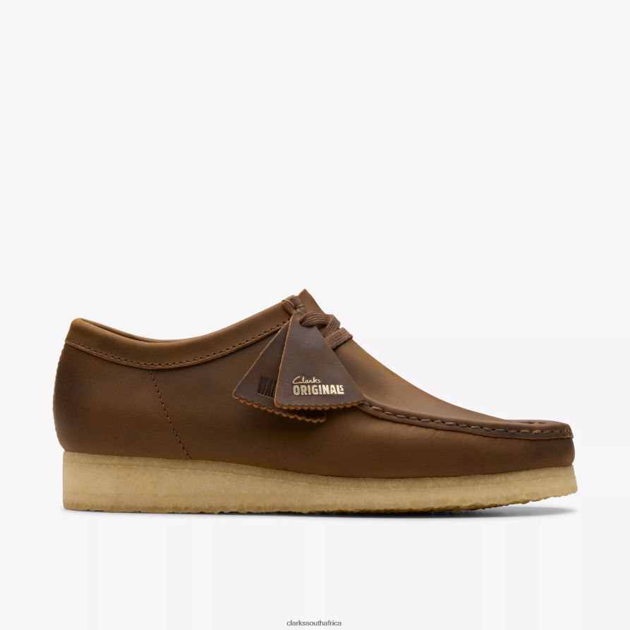 2Z8V2H692 Wallabee Clarks Beeswax