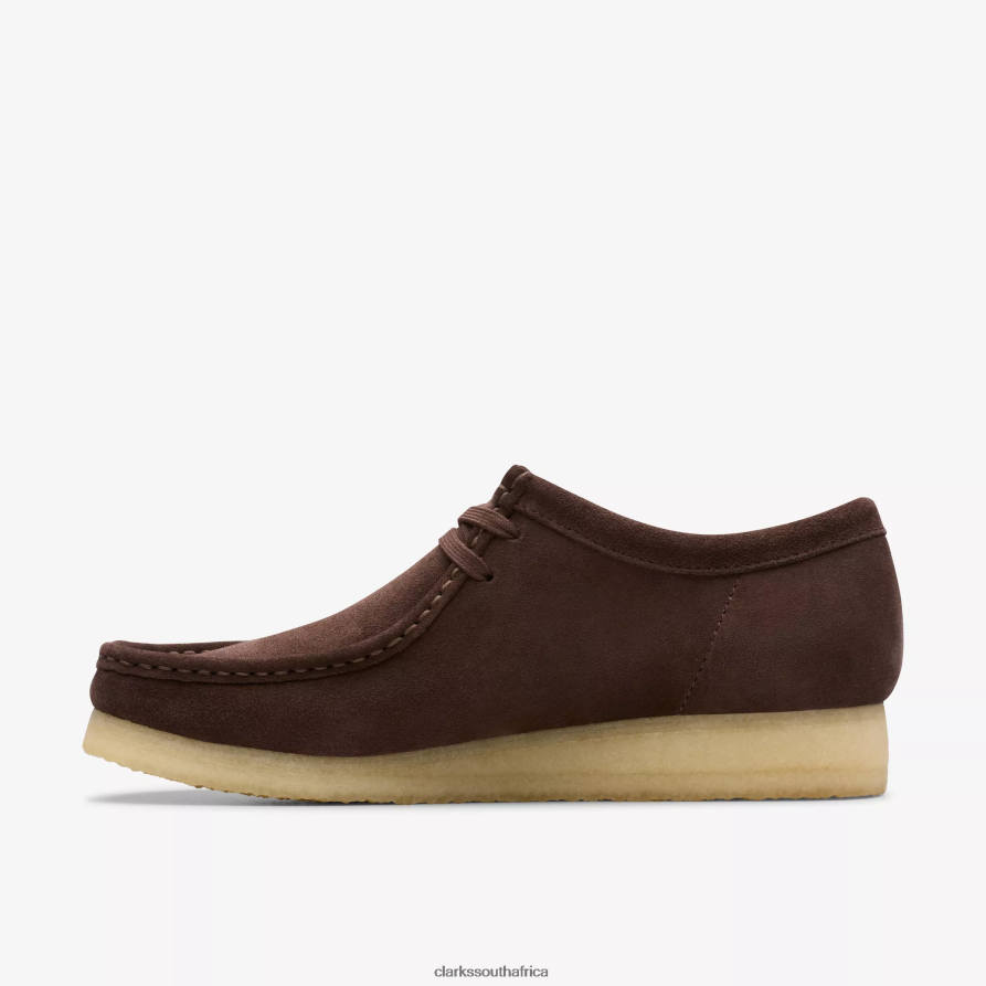 2Z8V2H696 Wallabee Clarks Dark Brown Suede