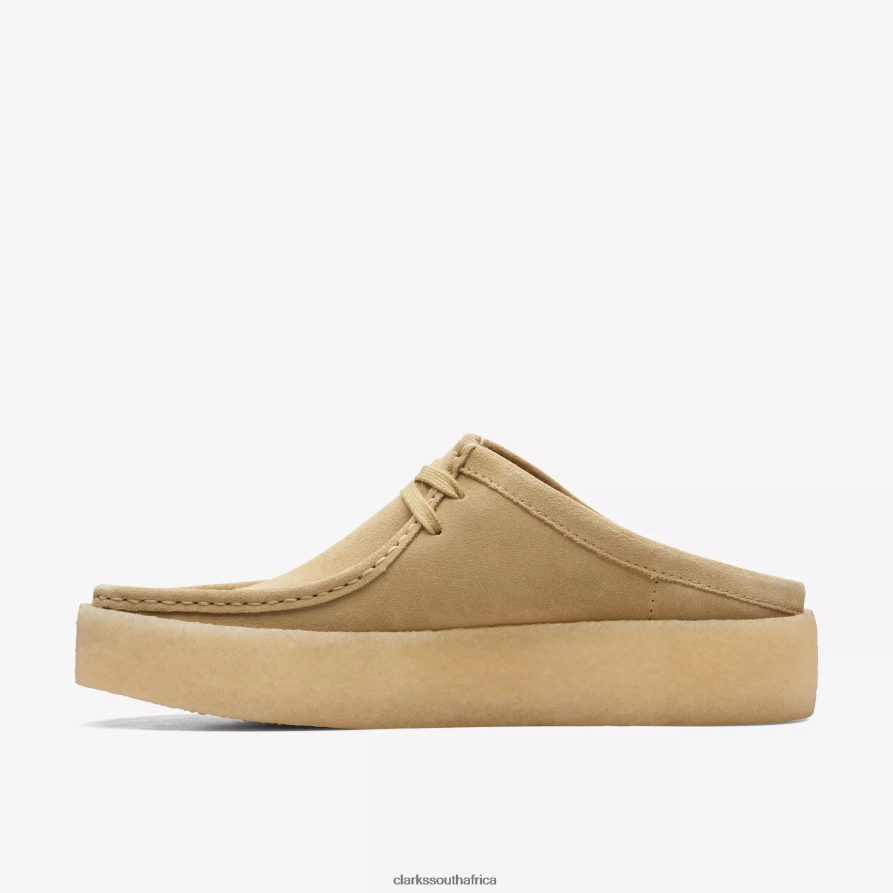 2Z8V2H698 Wallabee Cup Lo Clarks Maple Suede