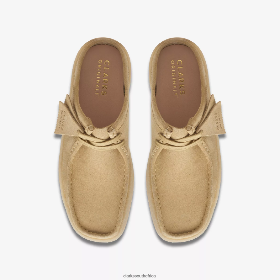 2Z8V2H698 Wallabee Cup Lo Clarks Maple Suede