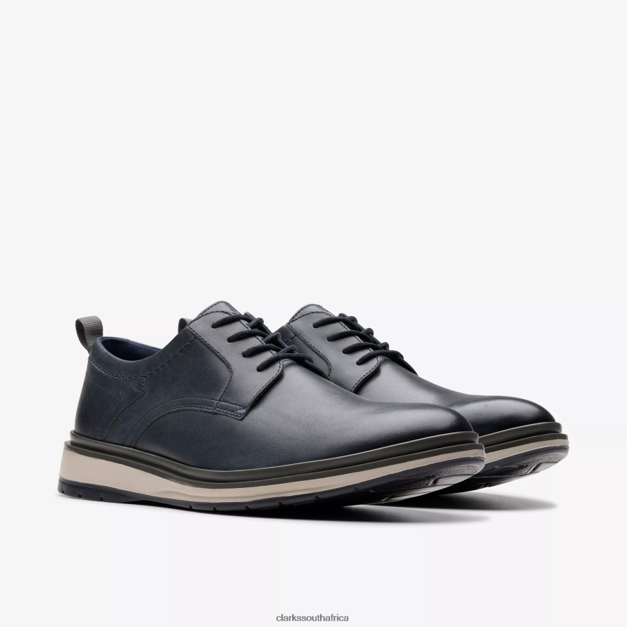 2Z8V2H699 Chantry Lo Clarks Navy Leather