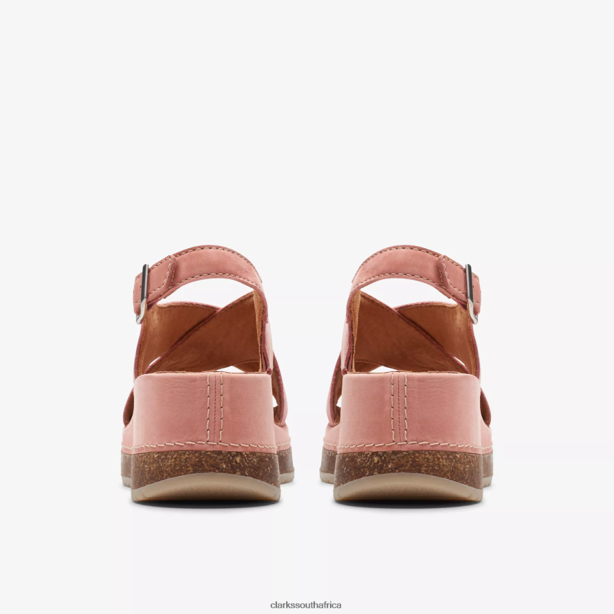 2Z8V2H7 Kassanda Step Clarks Peach Nubuck