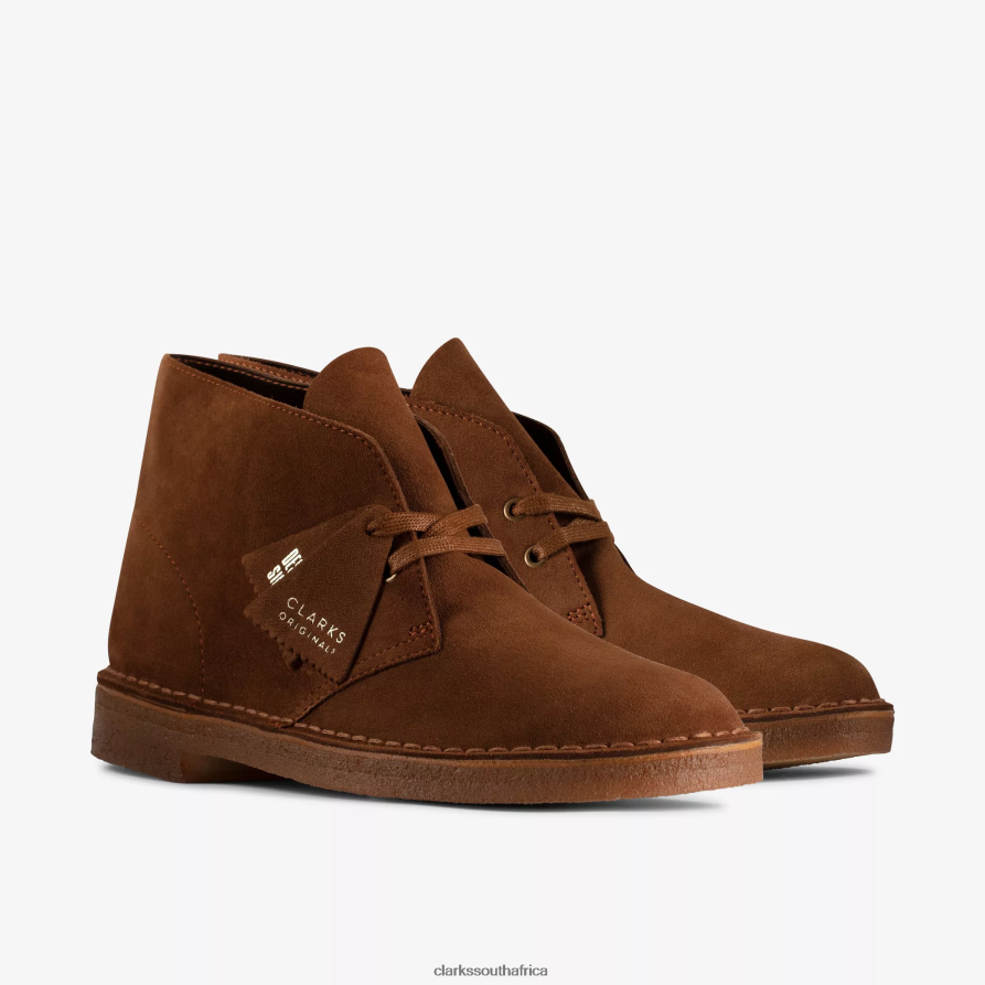 2Z8V2H731 Desert Boot Clarks Cola Suede