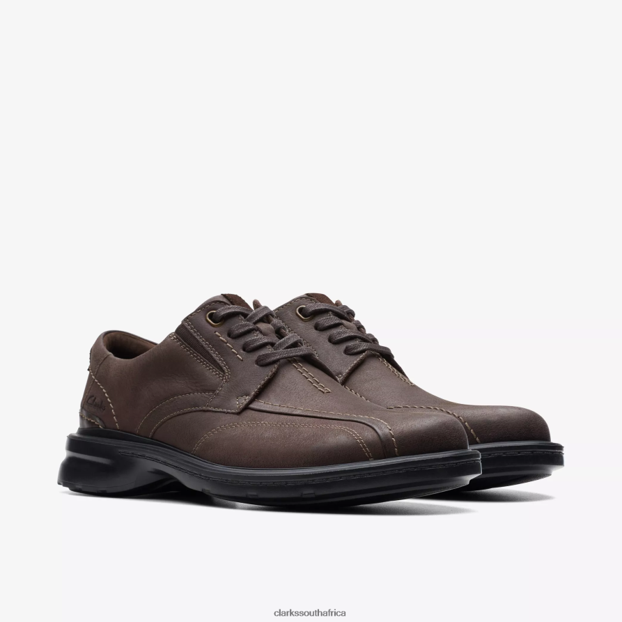 2Z8V2H746 Gessler Lace Clarks Dark Brown Leather