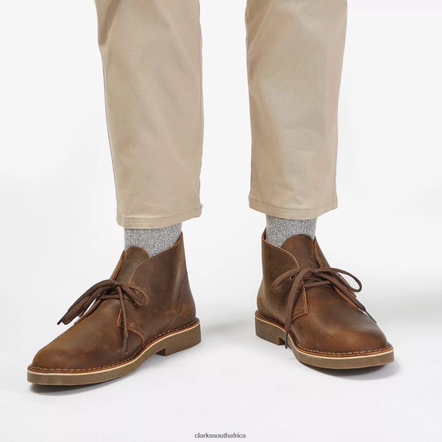 2Z8V2H749 Desert Boot Evo Clarks Beeswax Leather