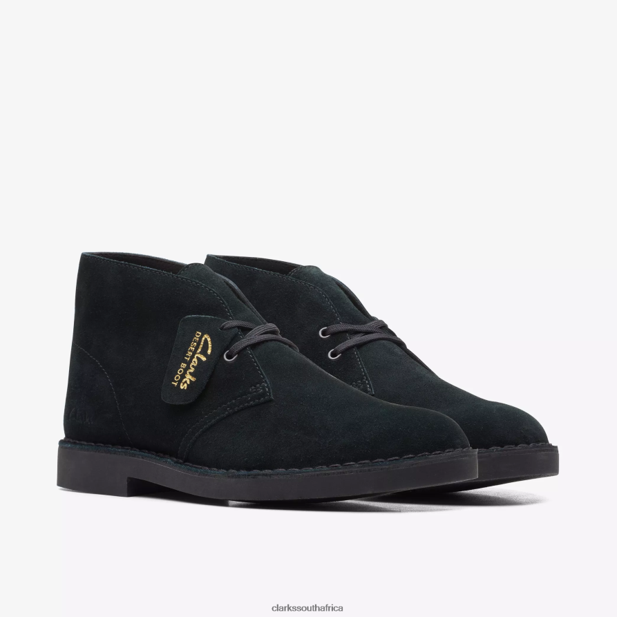 2Z8V2H750 Desert Boot Evo Clarks Black Suede