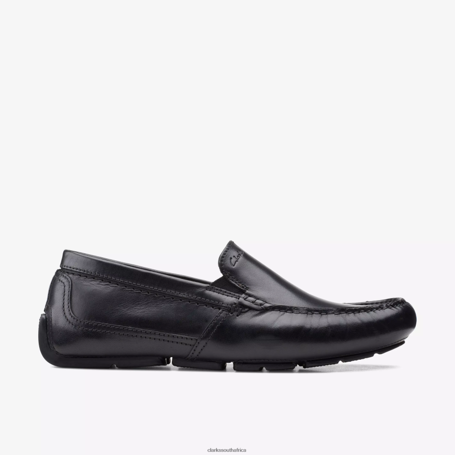 2Z8V2H754 Markman Plain Clarks Black Leather