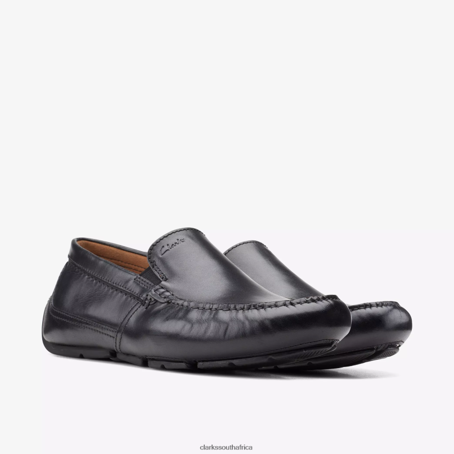 2Z8V2H754 Markman Plain Clarks Black Leather