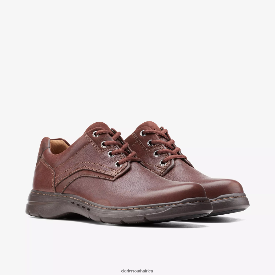 2Z8V2H763 Brawley Pace Clarks Mahogany Leather